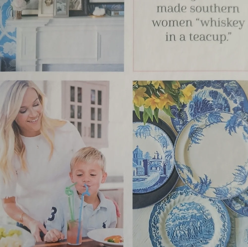 2018 Edition Reese Witherspoon Whiskey in a Teacup Cookbook Southern Style
